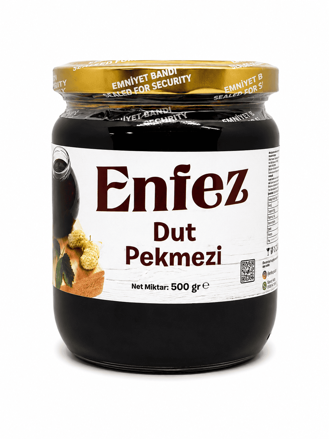 Dut Pekmezi 500 GR (beyaz dut)
