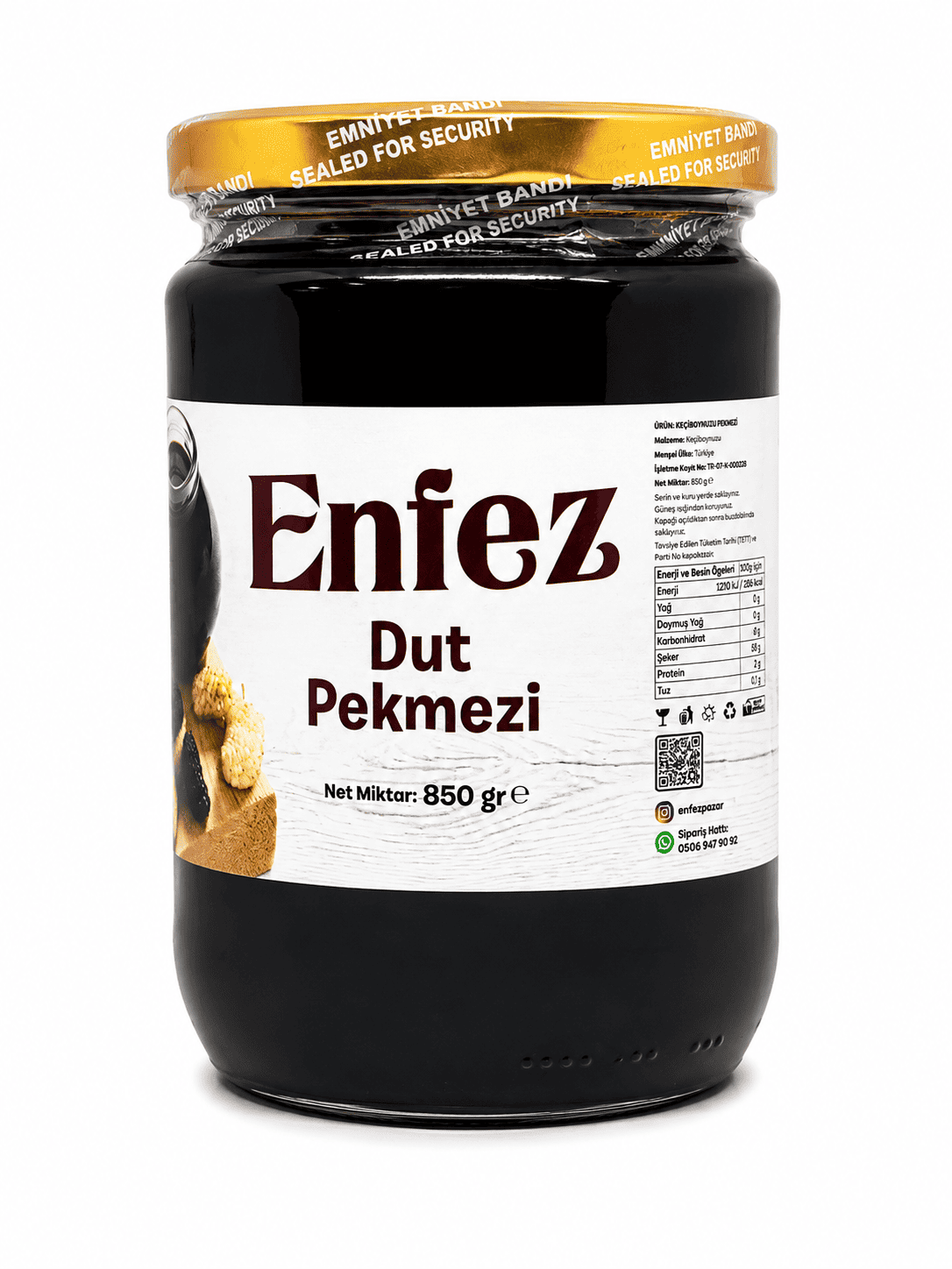Dut Pekmezi 850 gr