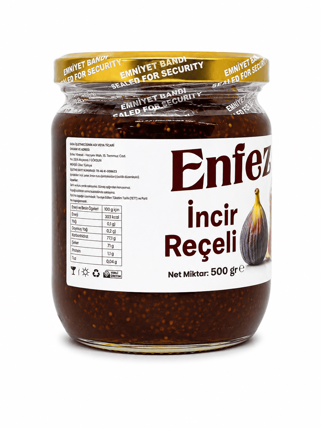 İncir Reçeli 500 GR
